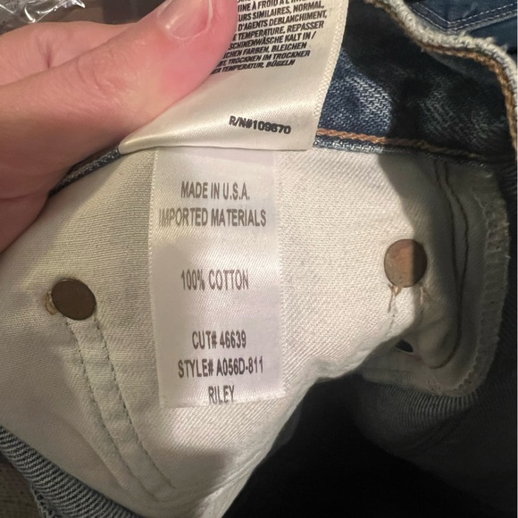 AGOLDE Riley Jeans, Size 26 - Picture 8 of 8